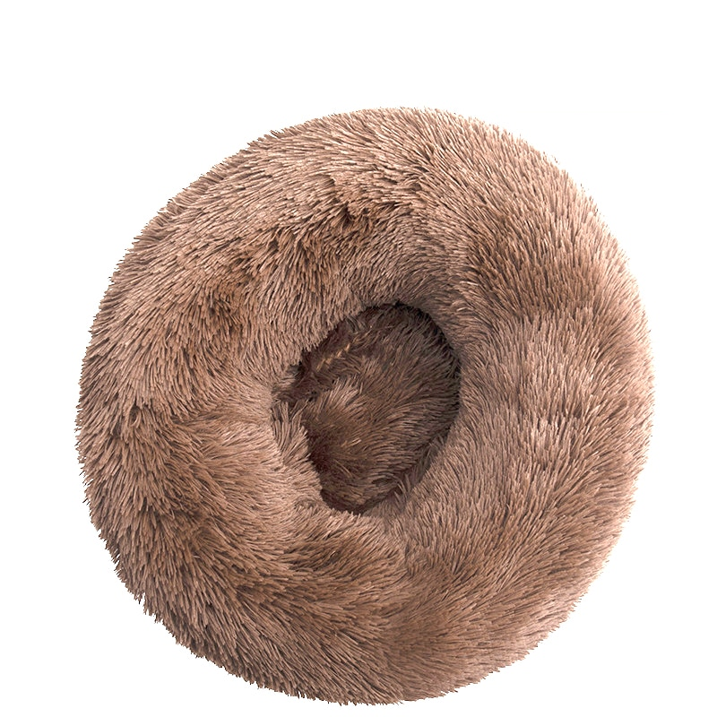 Luxe, zacht, comfortabel, pluche en wasbaar honden/katten donut bed