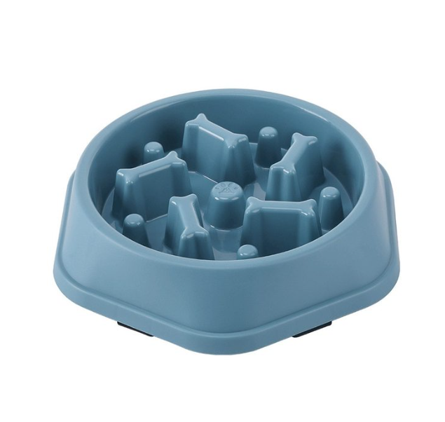 Slow feeder hondenkom tegen schrokken