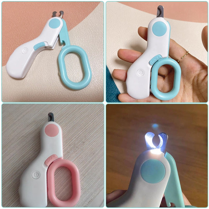 Professionele nagelknipper met lichtje voor honden en katten