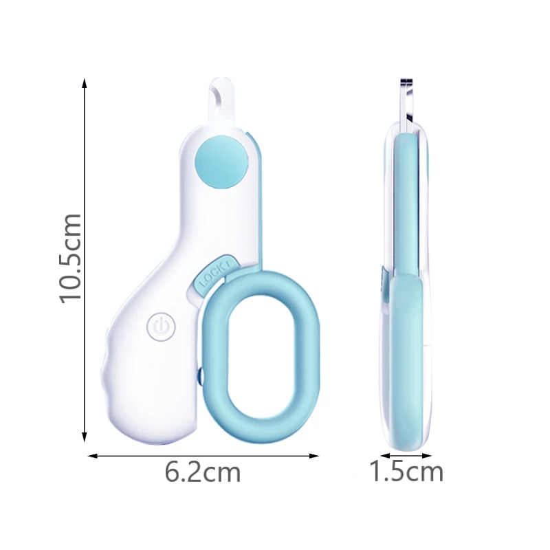 Professionele nagelknipper met lichtje voor honden en katten