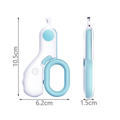Professionele nagelknipper met lichtje voor honden en katten